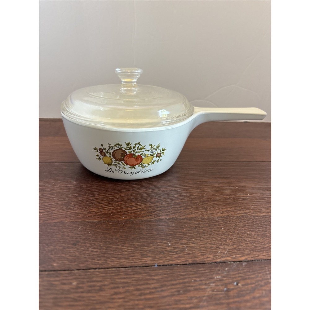 Corning Ware Spice Of Life La‎ Marjolaine P-82 Sauce Pan with P81C Lid